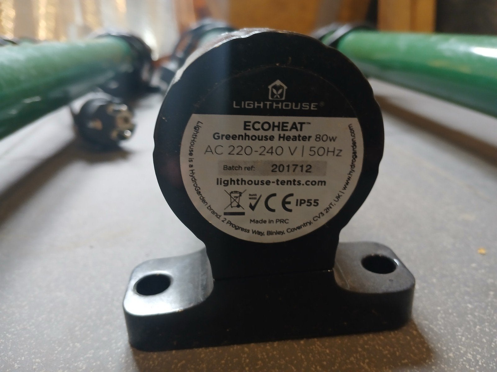 chauffage lighthouse ecoheat 80w, Ophalen, Gebruikt