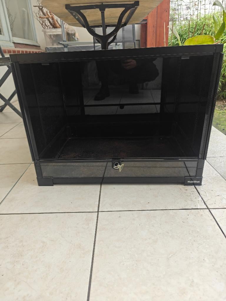 Terrarium habistat 60x45x45, Enlèvement, Utilisé, Terrarium ou Paludarium