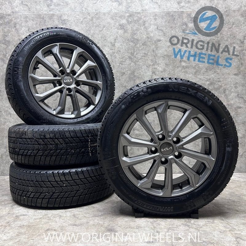 17 inch originele velgen + winterbanden Kia (E) NIRO KBA5350, -, -, Banden en Velgen, 17 inch