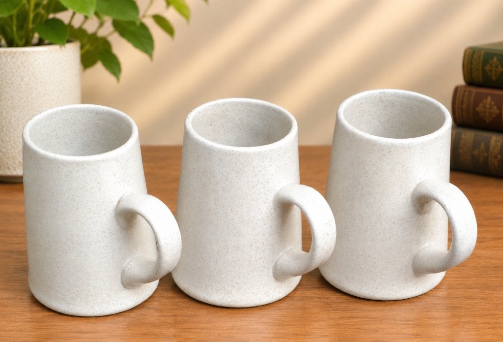 Nieuw - 3 drinkmokken - biermok - bierglas, Verzamelen, Ophalen, Nieuw, Bierglas