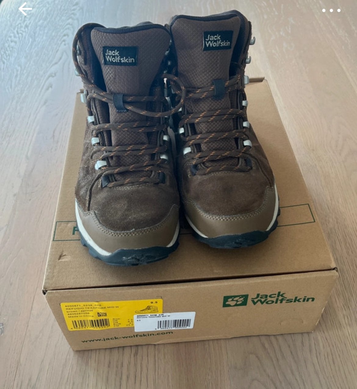 Wandelschoenen Jack Wolfskin maat 41, Sport en Fitness, Bergsport en Wandelen, Ophalen of Verzenden, Zo goed als nieuw