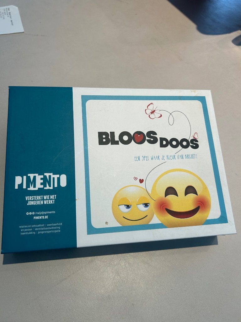 Bloosdoos, Hobby en Vrije tijd, Gezelschapsspellen | Overige, Vijf spelers of meer, Ophalen, Zo goed als nieuw