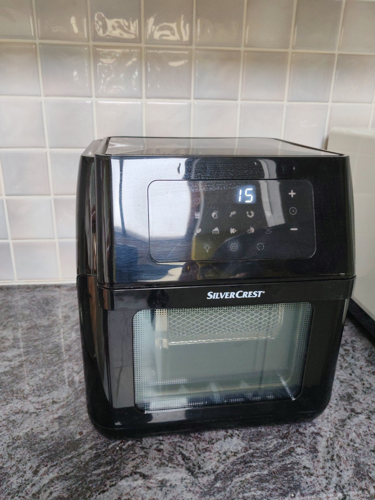 9 in 1 airfryer/braadpan, Ophalen
