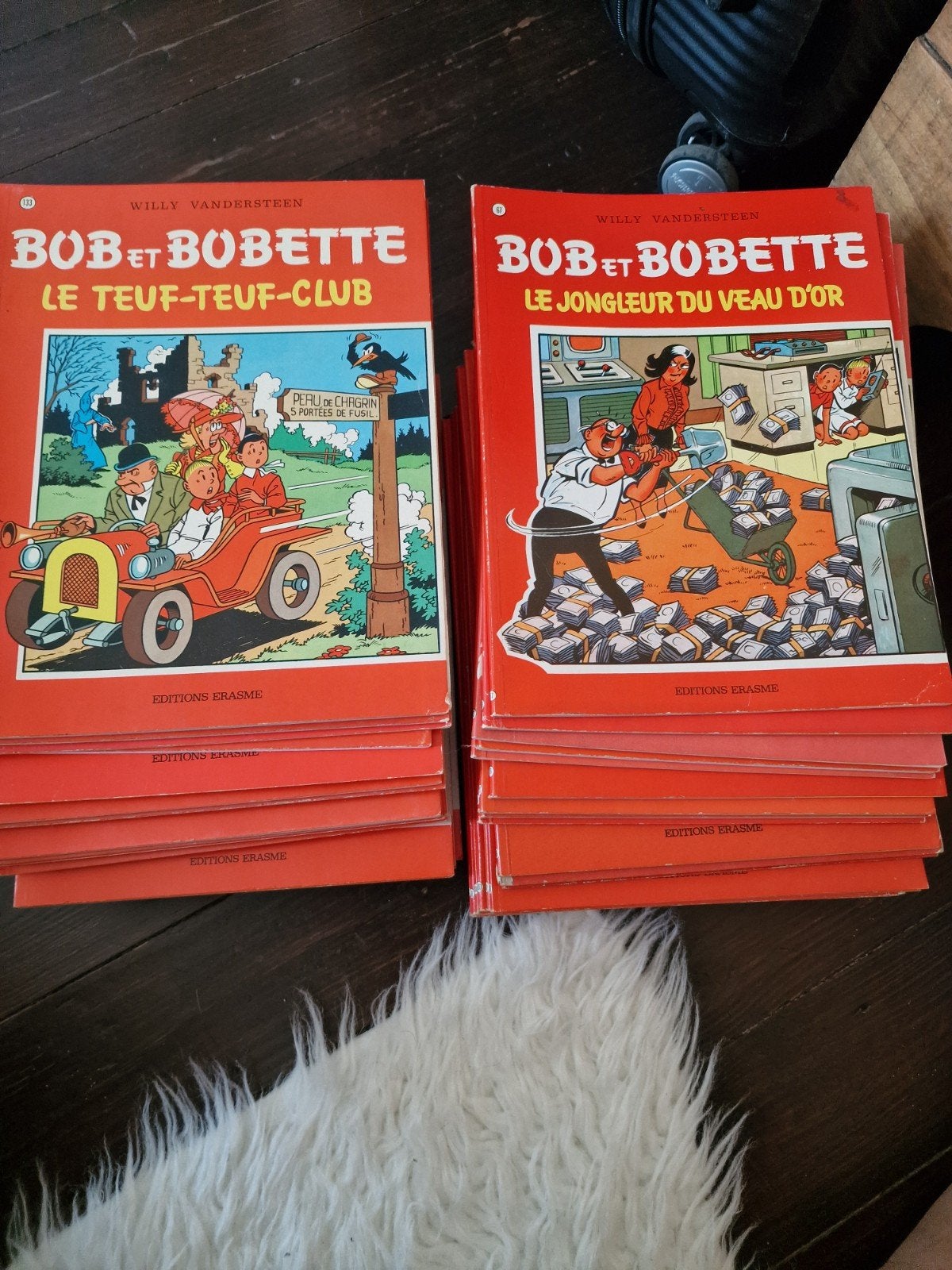 vends serie de 57 livres Bob et Bobette. plus 3 serie specia, Livres, Plusieurs BD, Willy Vandersteen, Enlèvement, Utilisé