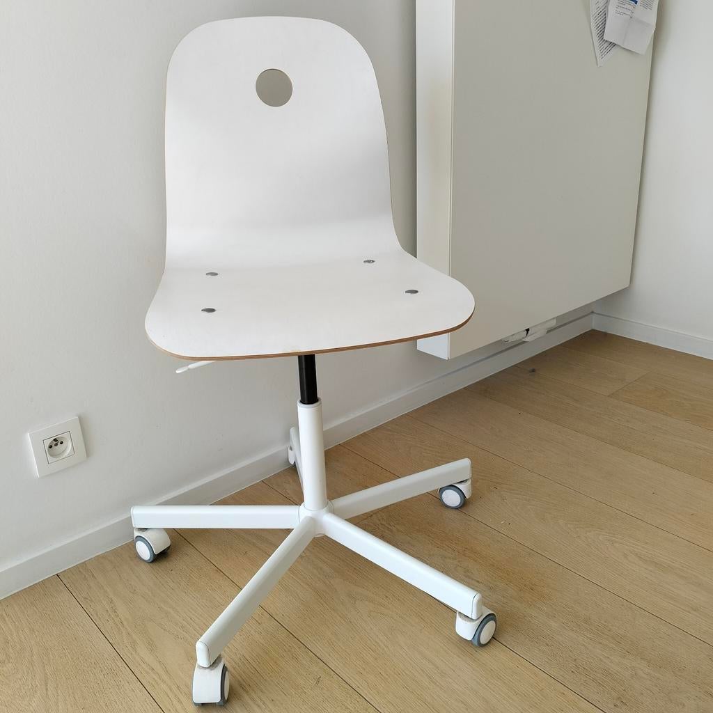 Bureaustoel wit, Enlèvement, Blanc, Chaise de bureau