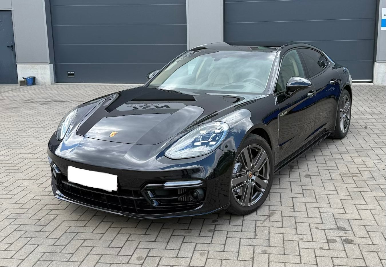 Porsche Panamera 4 E-Hybrid 2.9 V6 Platinum Edition/Vol!/BTW, Autos, Porsche, Cuir, Achat, Entreprise, Volant chauffant