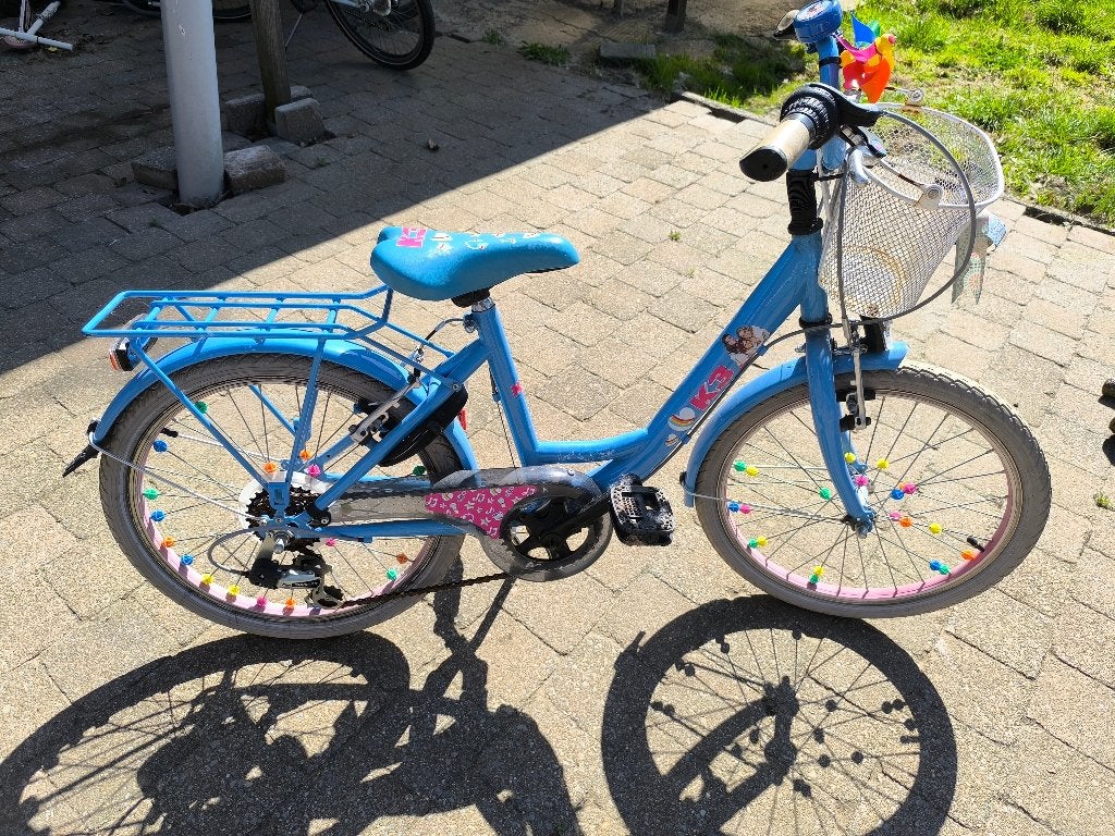Fiets, Fietsen en Brommers, Fietsen | Meisjes, Ophalen, Velgrem, Versnellingen, Gebruikt