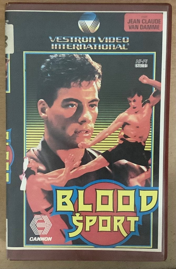 Bloodsport (1988) VHS Video Ex-Rental, CD & DVD, VHS | Film, Anglais, À partir de 16 ans, Utilisé, Ex-location