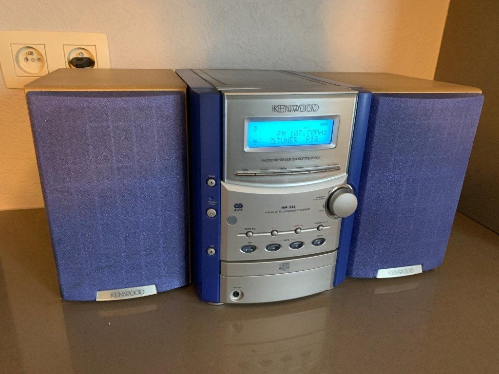 MINI HIFI KETEN KENWOOD, Audio, Tv en Foto, Stereoketens, Ophalen, Zo goed als nieuw, Cassettedeck, Overige merken