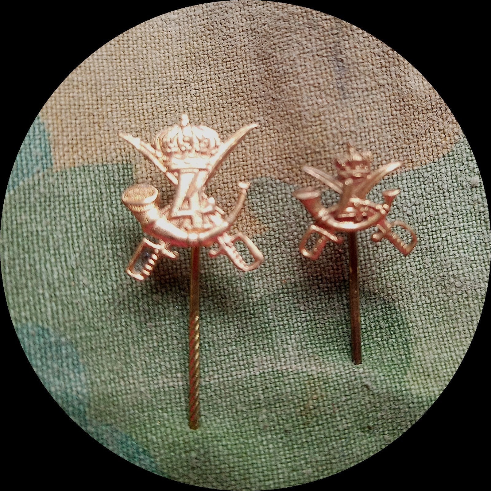ABL Horseback Hunters  -reversspeldjes, Verzamelen, Landmacht, Embleem of Badge