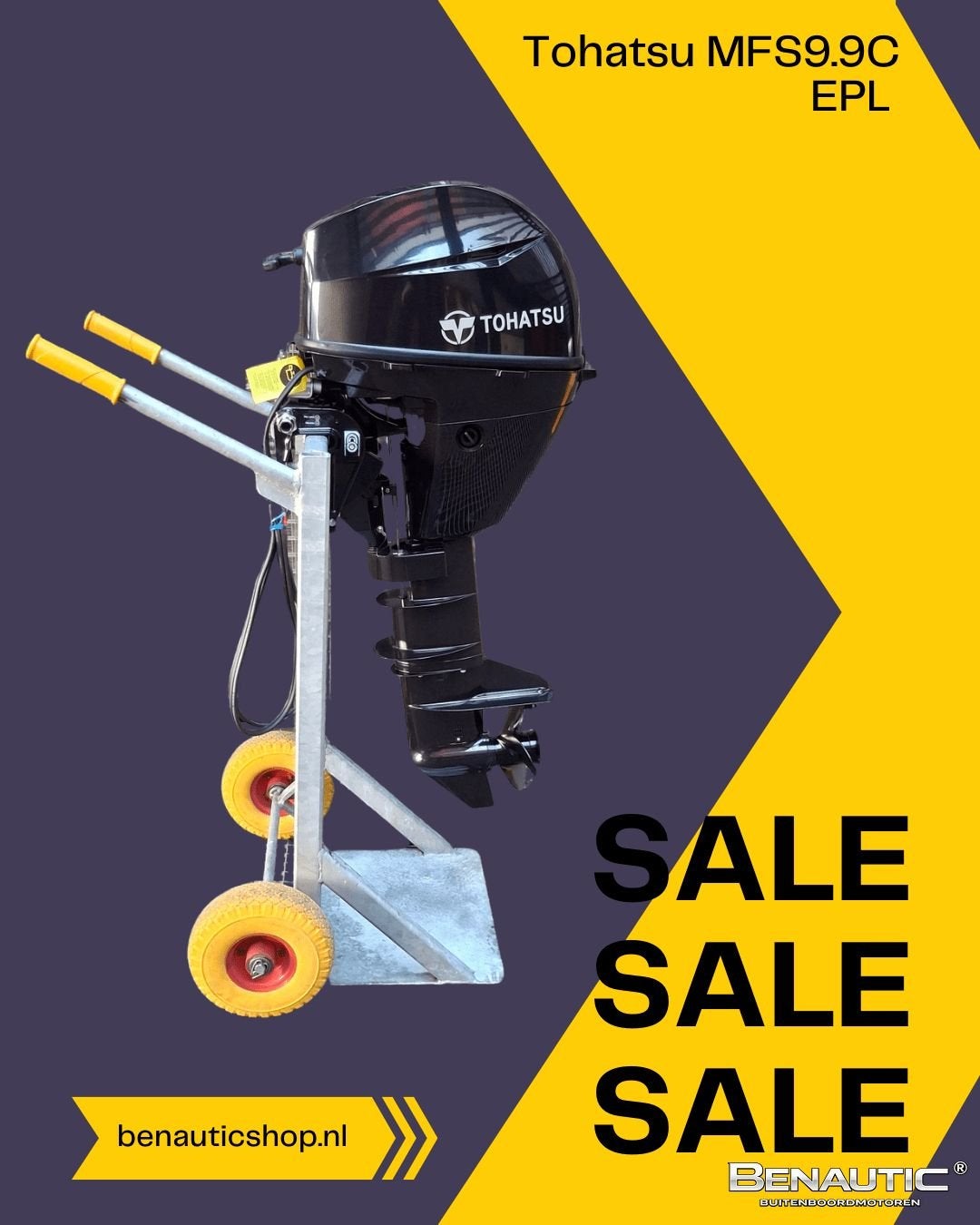 Direct leverbaar! Nieuwe Tohatsu MFS9.9C EPL 9.9pk langstaar, Watersport en Boten, -, Nieuw, -, -