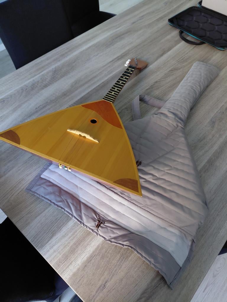 Authentieke Sovjet Balalaika (1972) - Lunacharsky Leningrad, Musique & Instruments, Instruments à corde | Guitares | Électriques