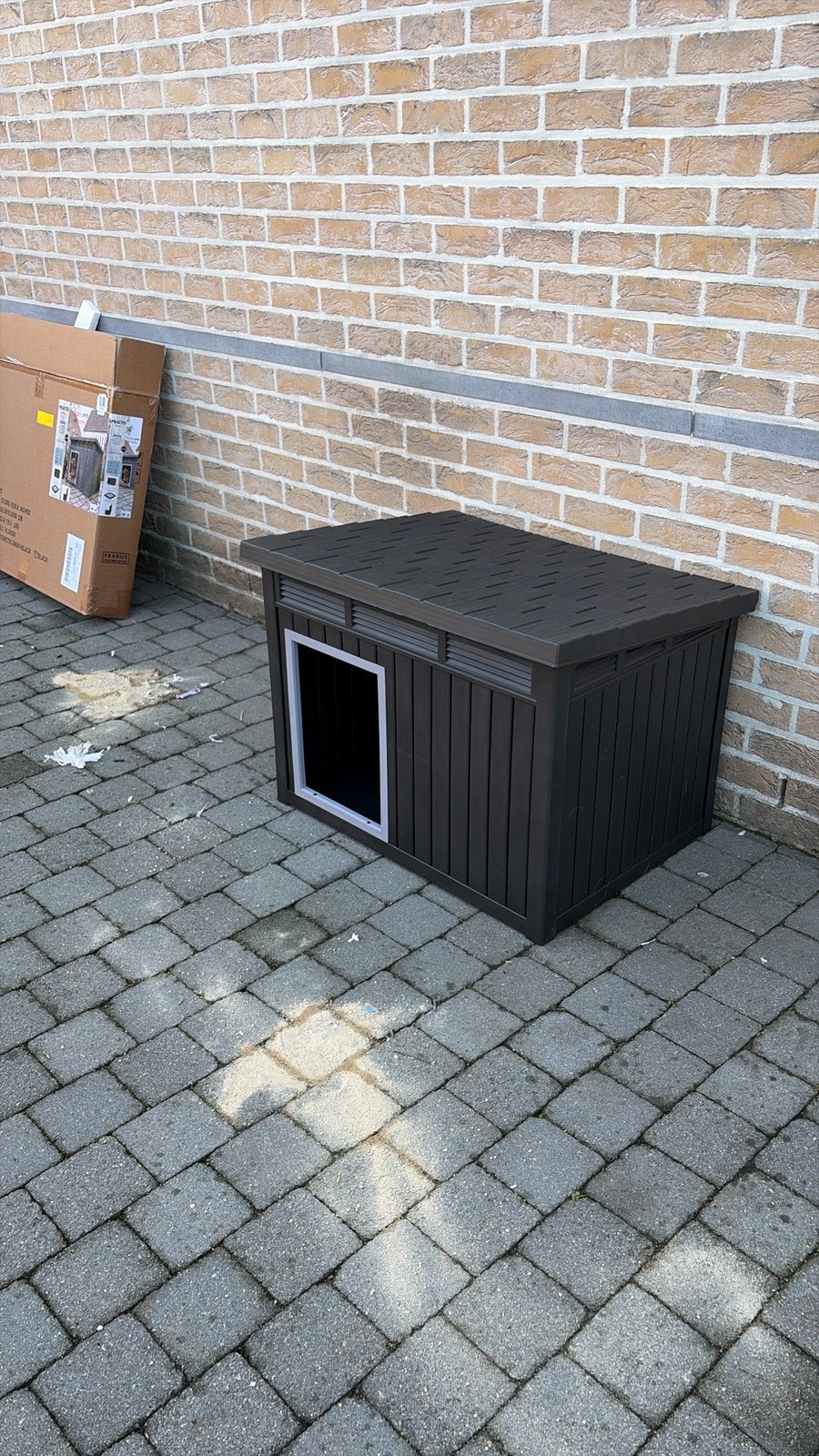 Hondenhok, Ophalen, Nieuw