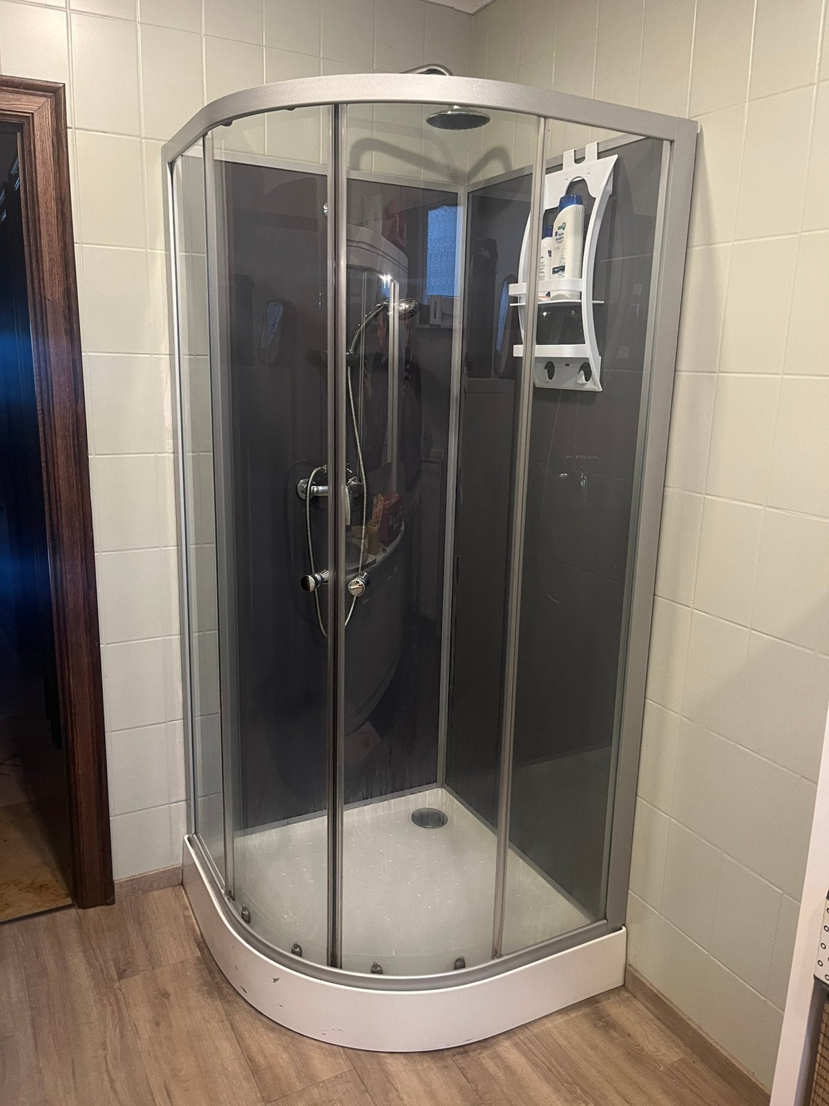 Douche Allibert, Enlèvement, Utilisé