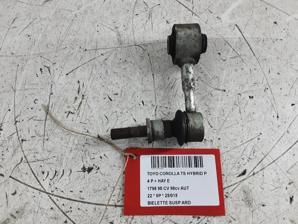 STABILISATORSTANG KOPPELSTANG RECHTS ACHTER Corolla (E21), Gebruikt, Mevr. I. Hauben, Toyota, Rue de l'Espoir 34 34
4030  GRIVEGNÉE, BE