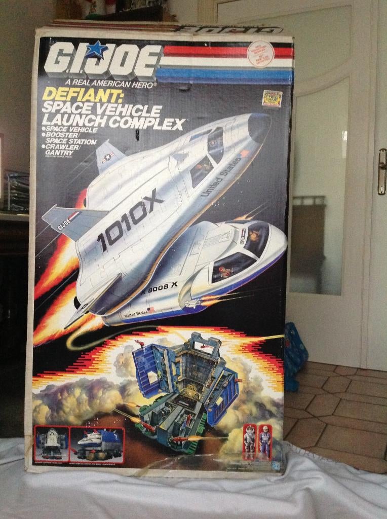 G.I. JOE - DEFIANT SPACE VEHICLE LAUNCH COMPLEX - 1987, Enlèvement, Comme neuf