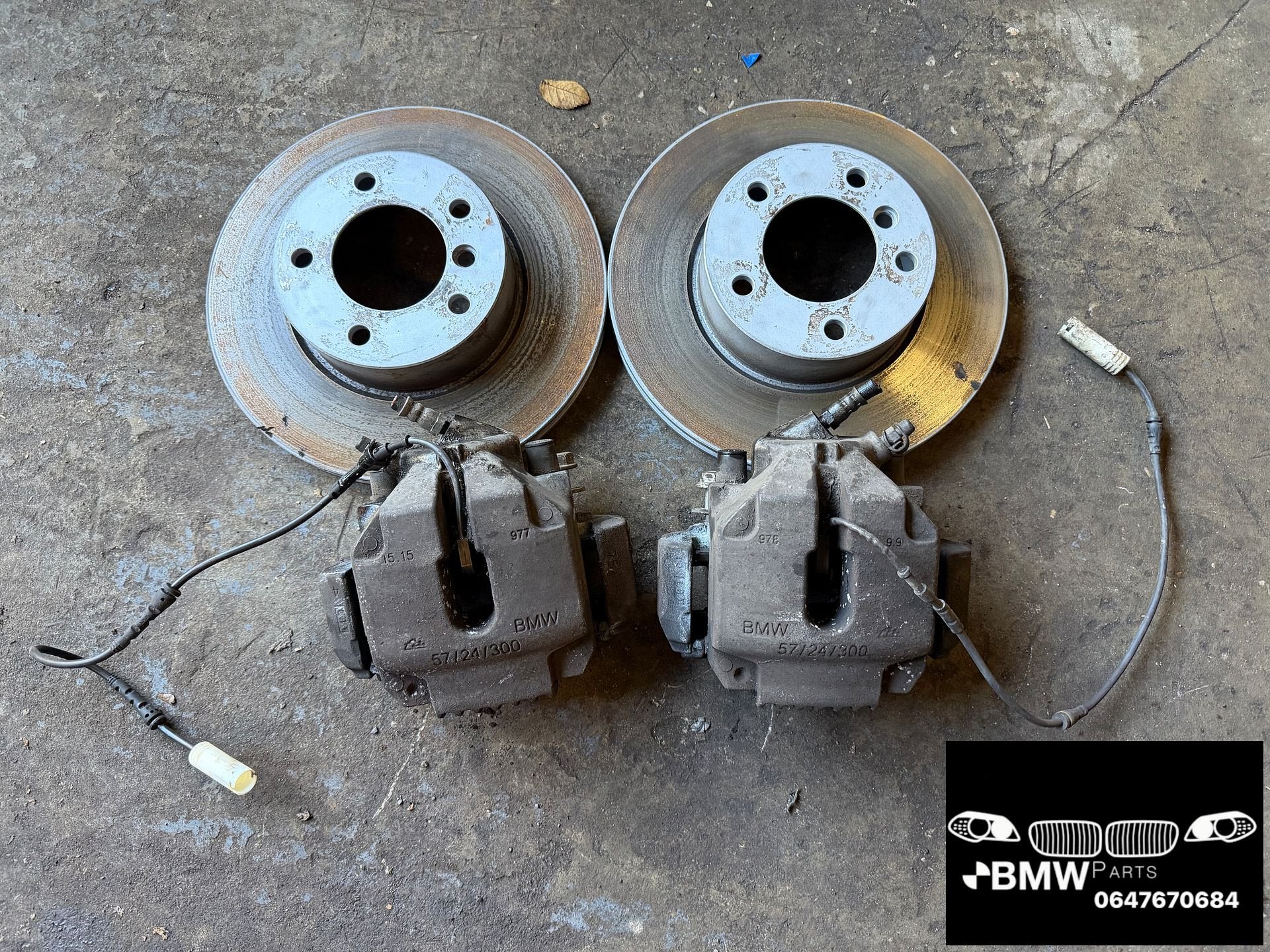 Set remmen remschijf remblokken Bmw E8X E9X 4 cilinder, -, Origine de la pièce connue, Utilisé, -