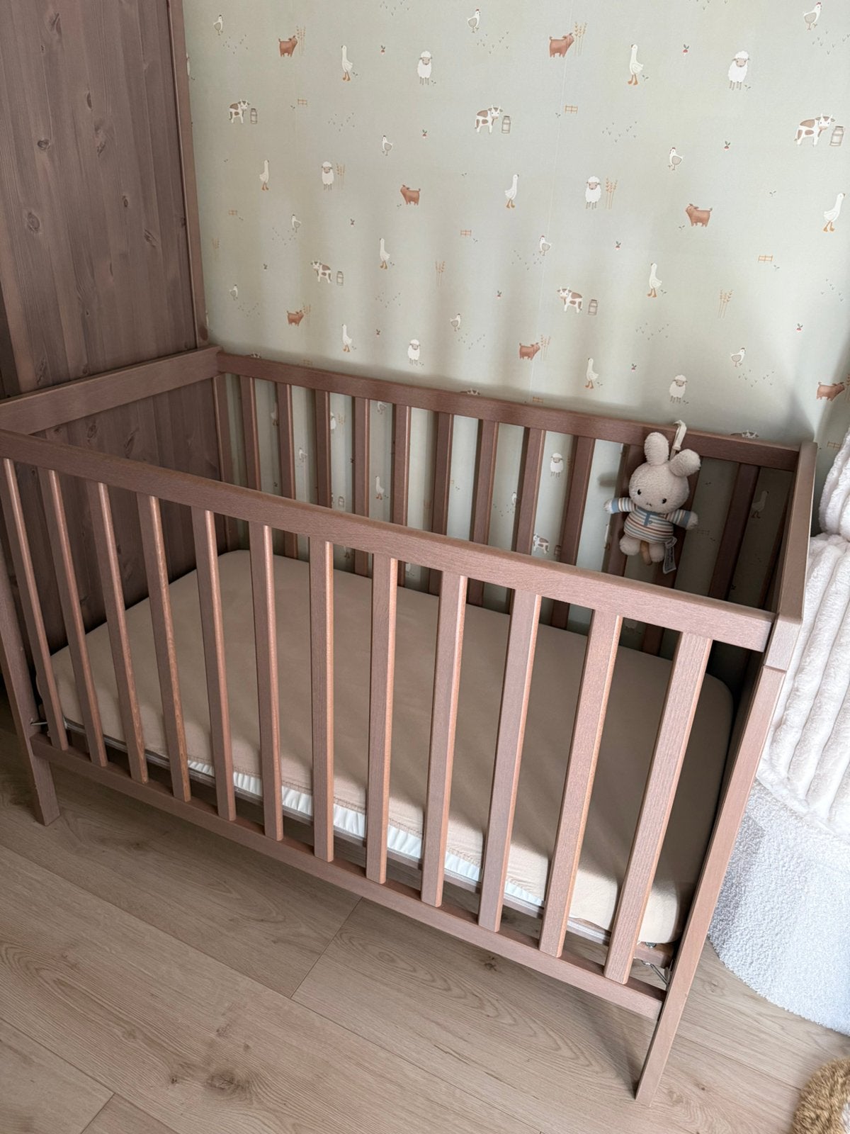 Babybed Ikea 60x120 inclusief matras, Kinderen en Baby's, Ophalen, Zo goed als nieuw