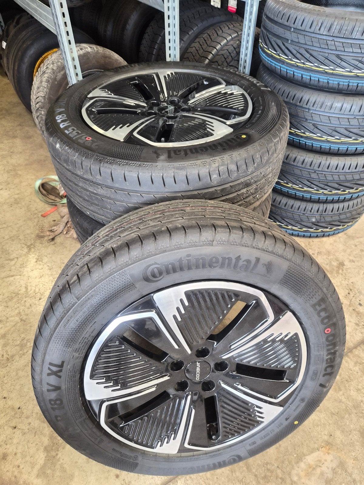Velgen Jaecoo j5 5x108 complete wielen incl nieuwe banden, Auto-onderdelen, Banden en Velgen, Ophalen, 18 inch, Banden en Velgen