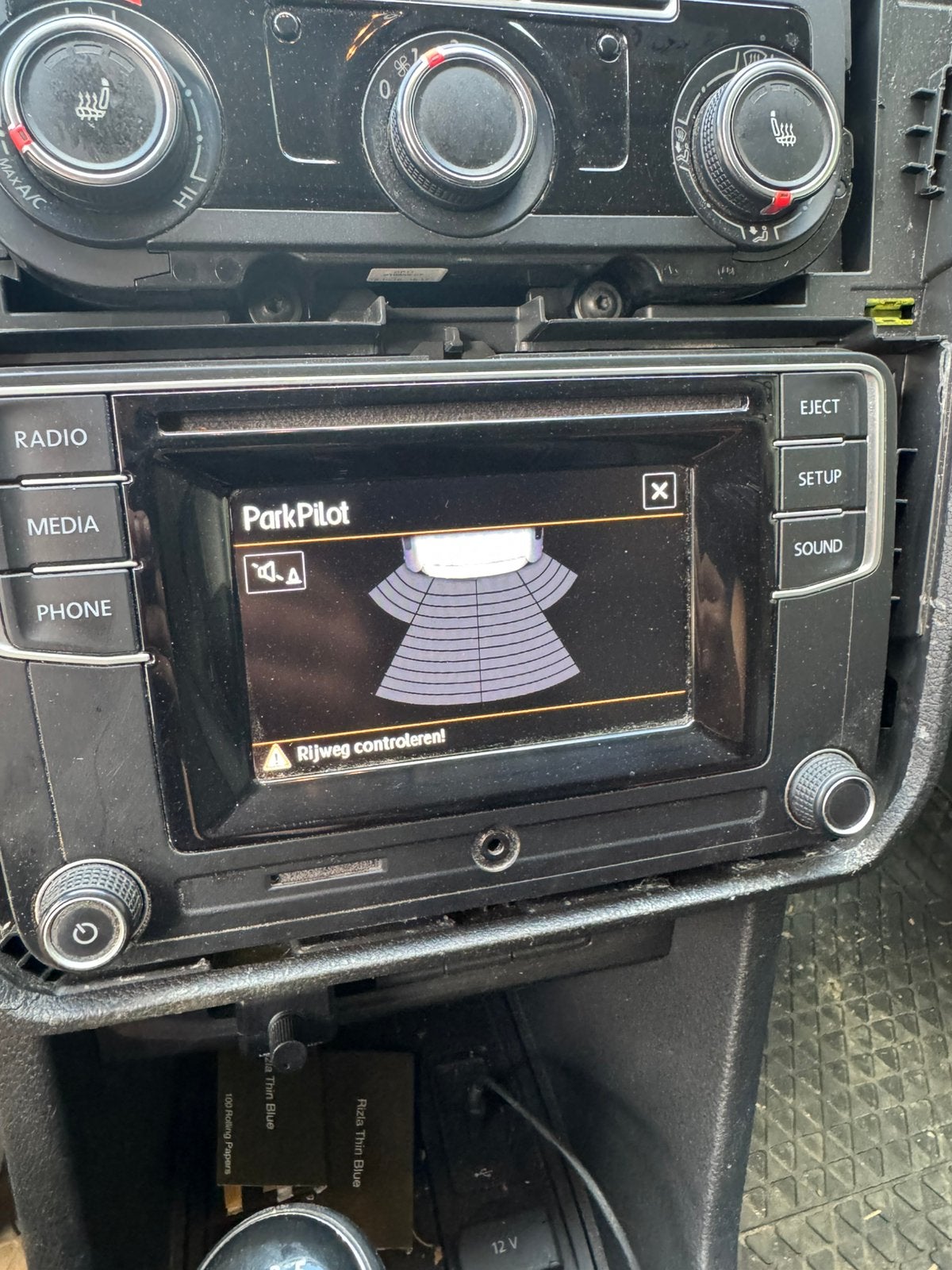Volkswagen Caddy originele radio OEM 1K8035150H, Autos : Divers, Autoradios, Enlèvement, Comme neuf