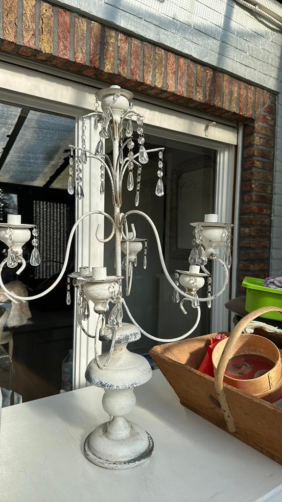 Kandelaar landelijk, Huis en Inrichting, Woonaccessoires | Kandelaars en Kaarsen, Ophalen, Kandelaar