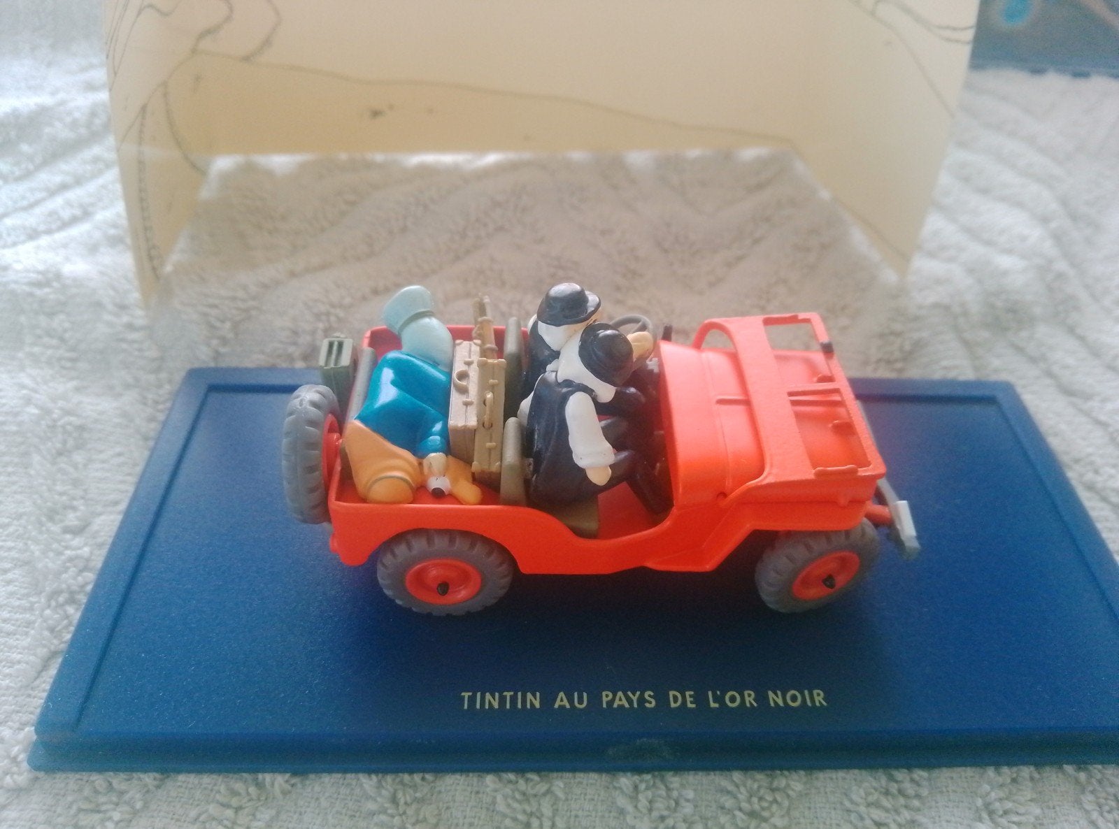 Auto Kuifje Kuifje in het land van zwartgoud originele doos, Hobby en Vrije tijd, Modelauto's | 1:43, Ophalen of Verzenden