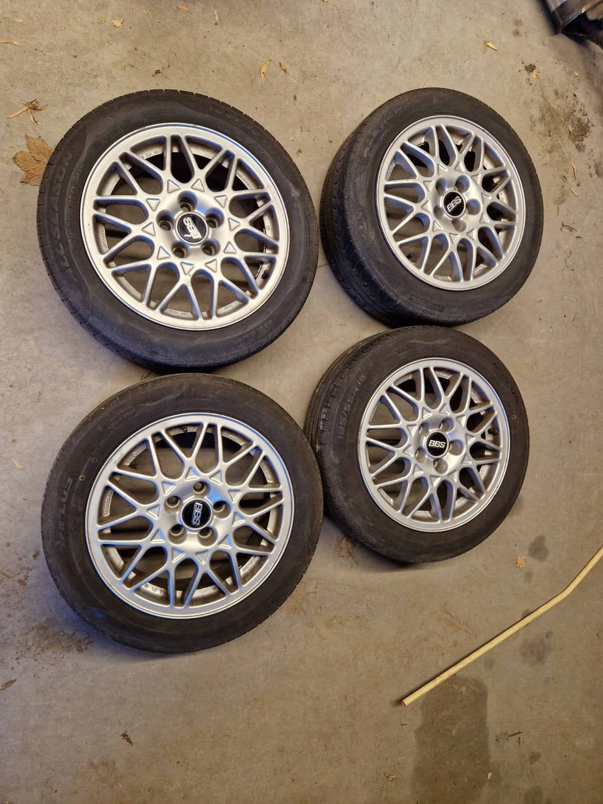 Bbs volkswagen golf 3 gti vr6 velgen, Autos : Pièces & Accessoires, Enlèvement, 4 Saisons, Jante(s)