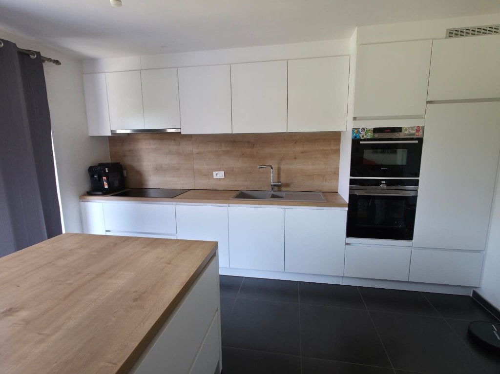 keuken Ixina (korpussen met of zonder apparaten), Huis en Inrichting, Ophalen, Zo goed als nieuw, Wit, Greeploos