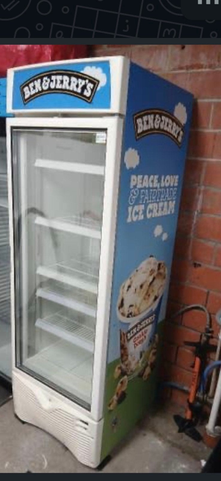 Frigo congélateur  Ben & jerry's, Enlèvement ou Envoi, Congélateur