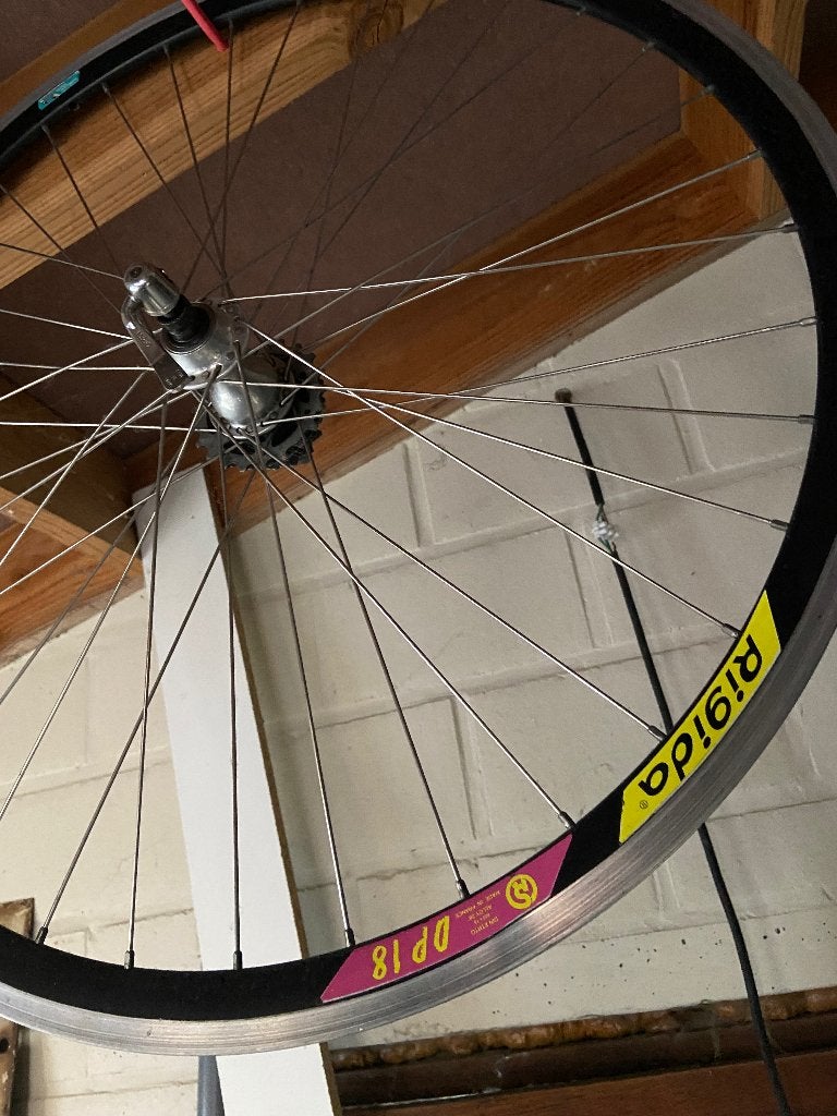 Roues Rigida DP18, Vélos & Vélomoteurs, Enlèvement, Comme neuf, Aluminium