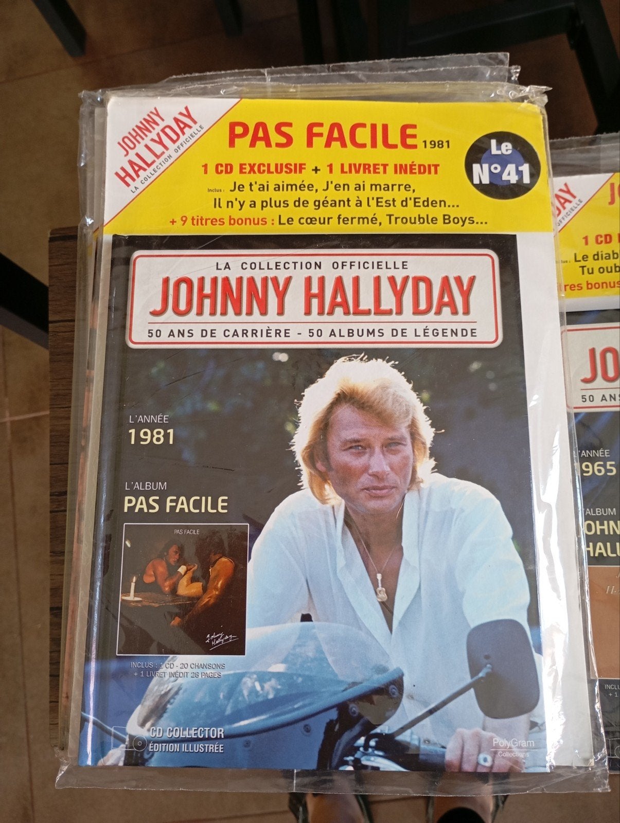 collection Johnny Hallyday 50ans de carrière, CD & DVD, Enlèvement, Comme neuf, Rock, Autres types