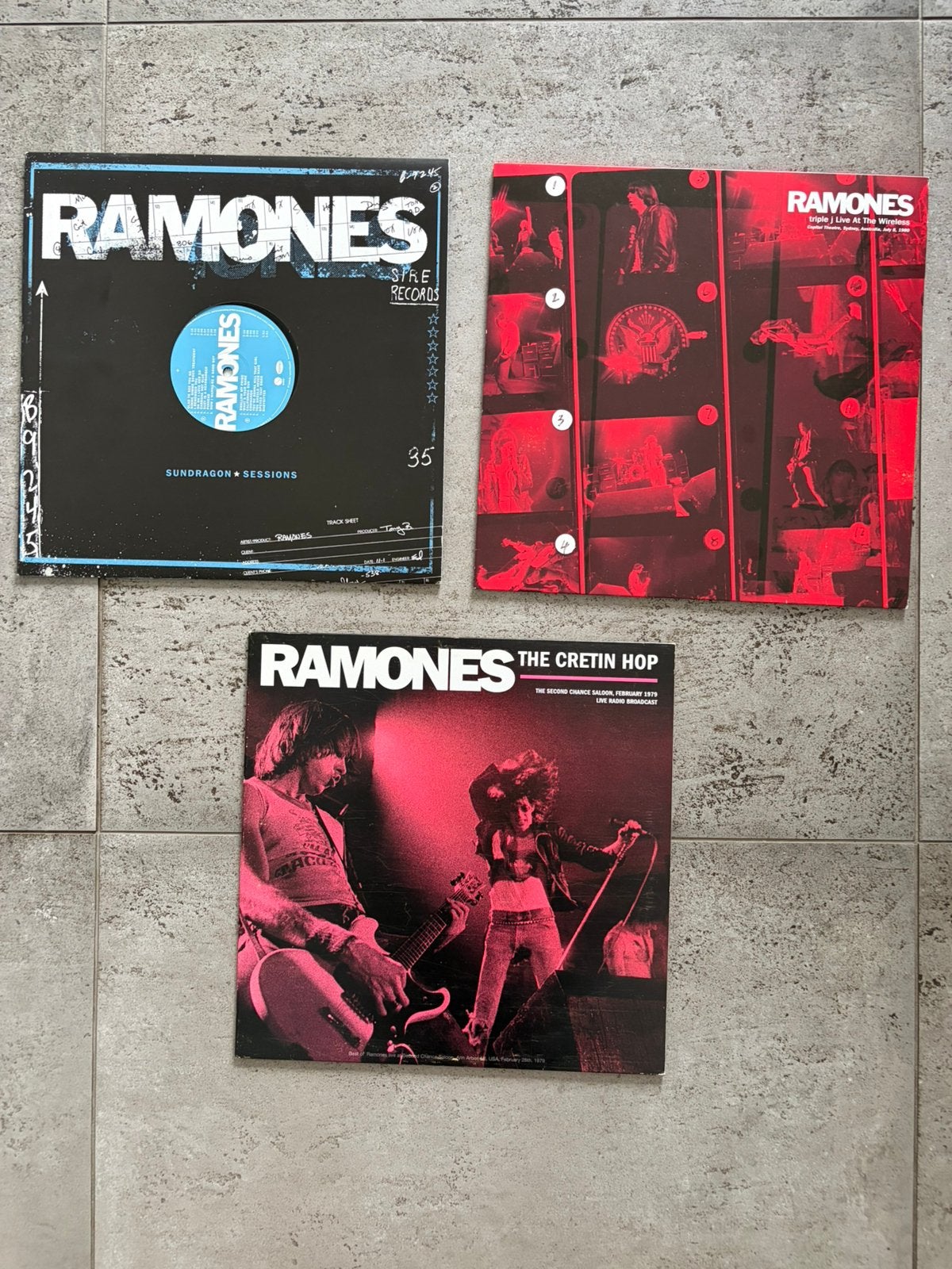 Ramones, Cd's en Dvd's, Vinyl | Rock, Ophalen, Zo goed als nieuw, LP
