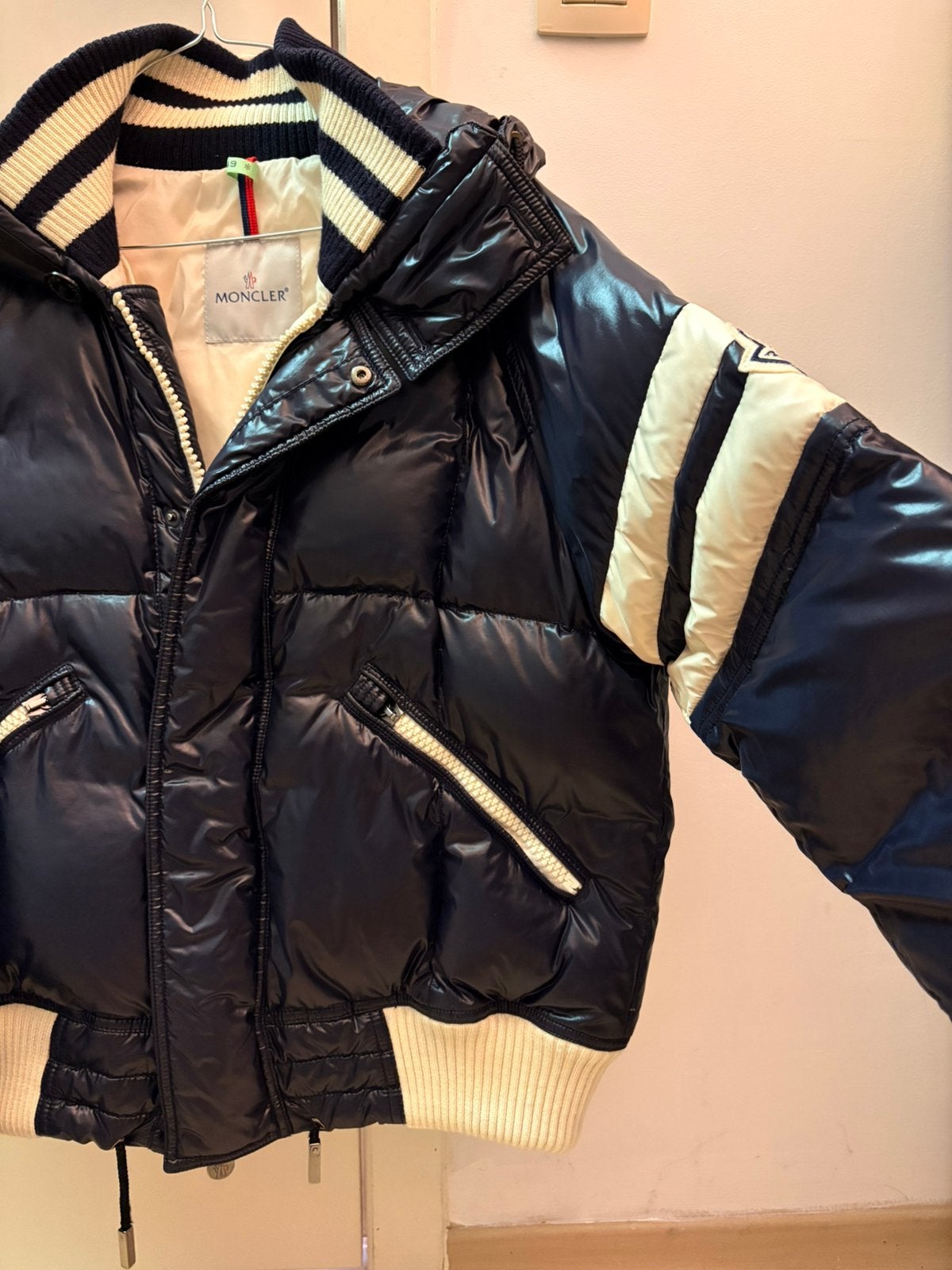 Winterjas / ski jas moncler, Kleding | Heren, Jassen | Winter, Ophalen, Zo goed als nieuw, Maat 56/58 (XL)