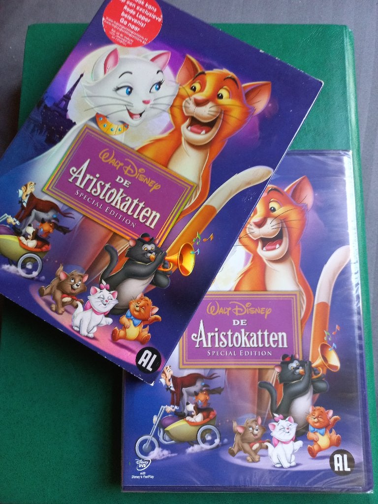 De Aristokatten (1970) DISNEY (nieuw in de verpakking), Tekenfilm, Ophalen of Verzenden, Nederlands, Nieuw in verpakking