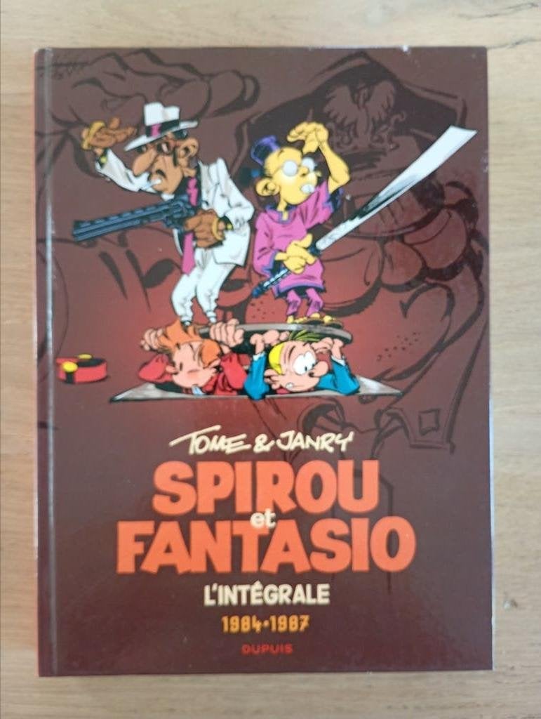 Spirou et Fantasio L'intégrale 14 Tome et Janry 1984-1987 EO, Gelezen, Eén stripboek, Ophalen of Verzenden, Tome & Janry