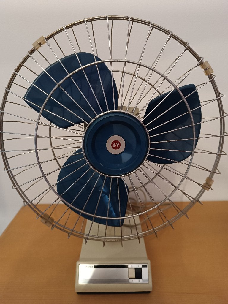 Geweldige retro Codumé-ventilator, Ophalen of Verzenden, Gebruikt, Tafelventilator