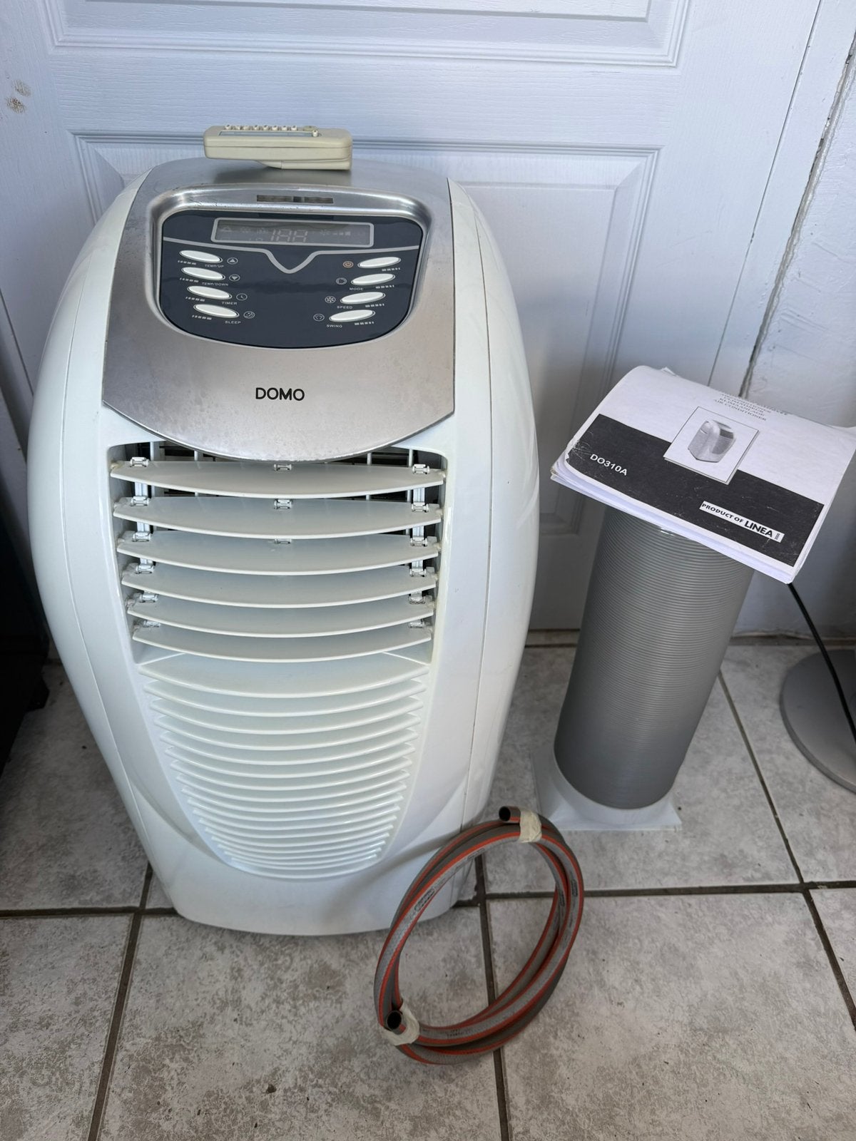 Climatiseur mobile DOMO 12 000 BTU + télécommande, Electroménager, Climatiseurs, Comme neuf, Climatiseur mobile, Ventilation, Télécommande