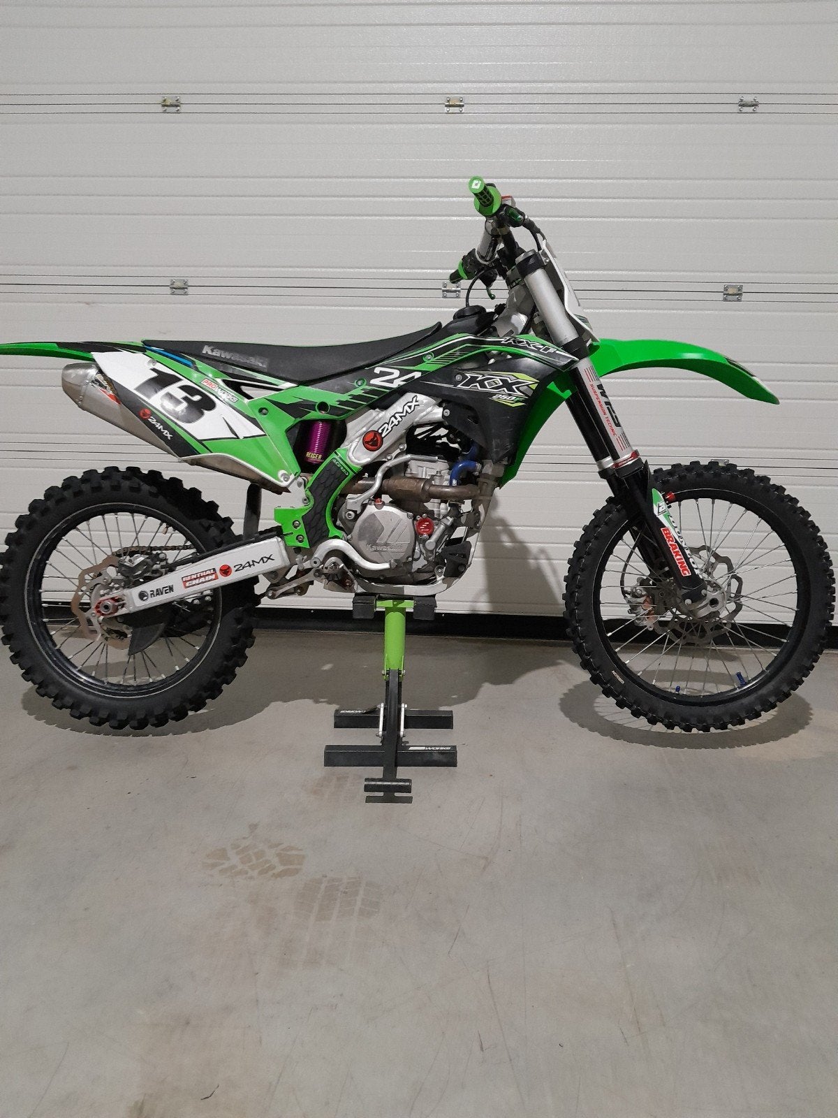 Kawasaki KX 250F 2018, Enlèvement, 250 cm³