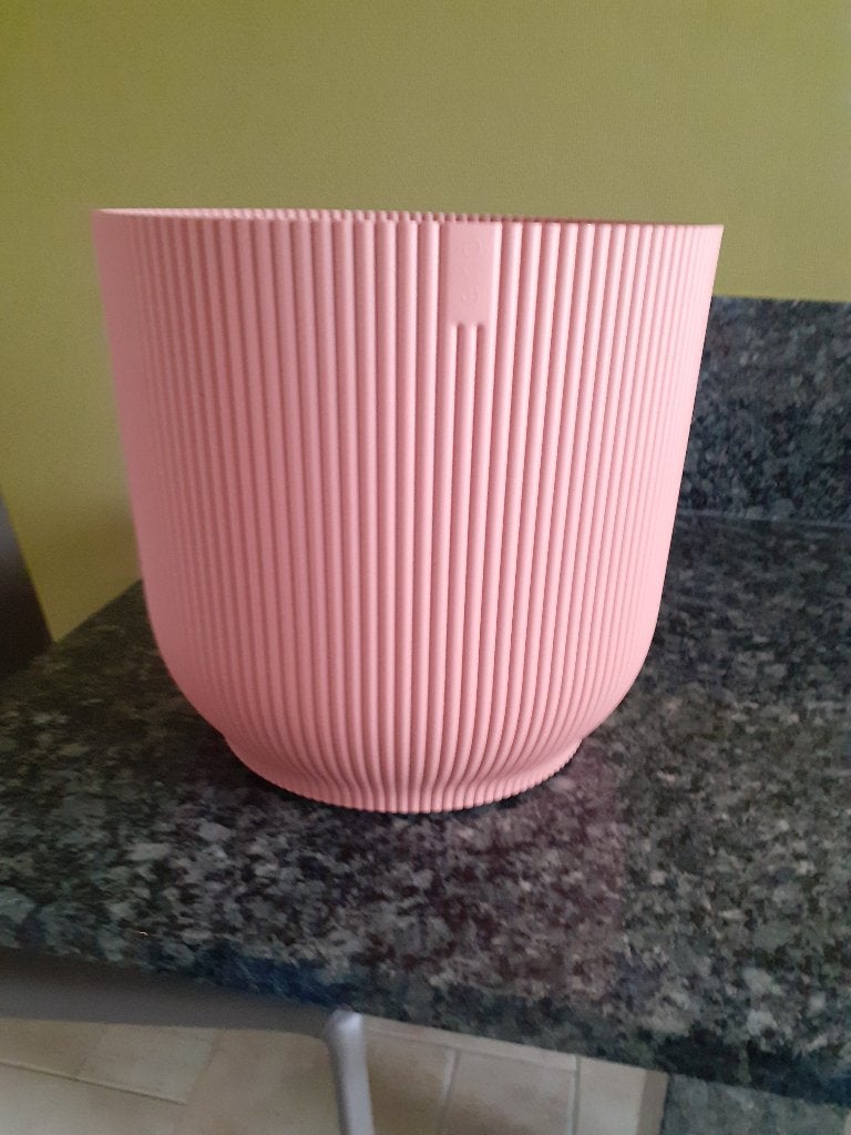 Bloempot, Tuin en Terras, Bloempotten, Kunststof, Balkon, Rond, Nieuw