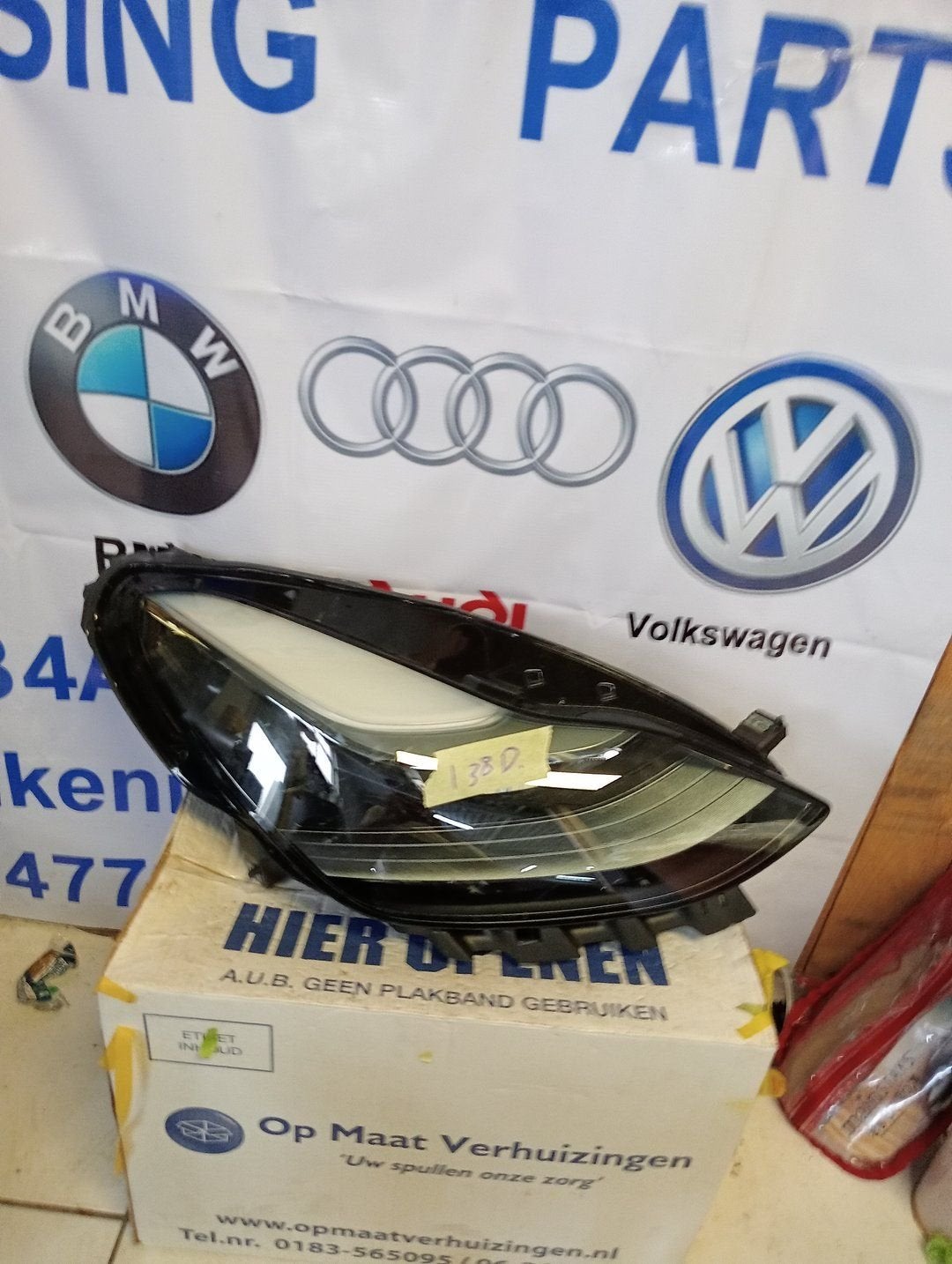 Koplamp Tesla Model 3Y Projector Matrix 151495300D Rechts, Gebruikt, -, Overige automerken, -