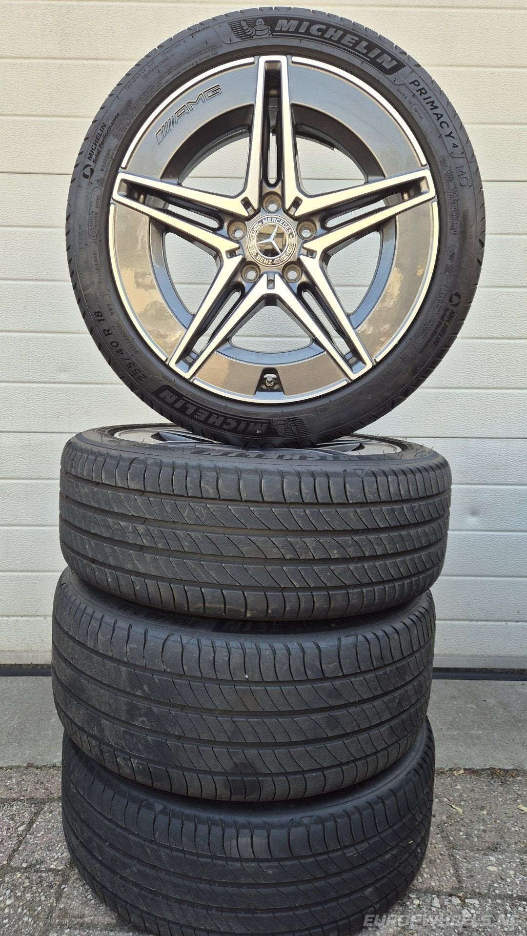 18 inch Mercedes W206 AMG breedset velgen zomerbanden, Pneus et Jantes, Véhicule de tourisme, Pneus été, -