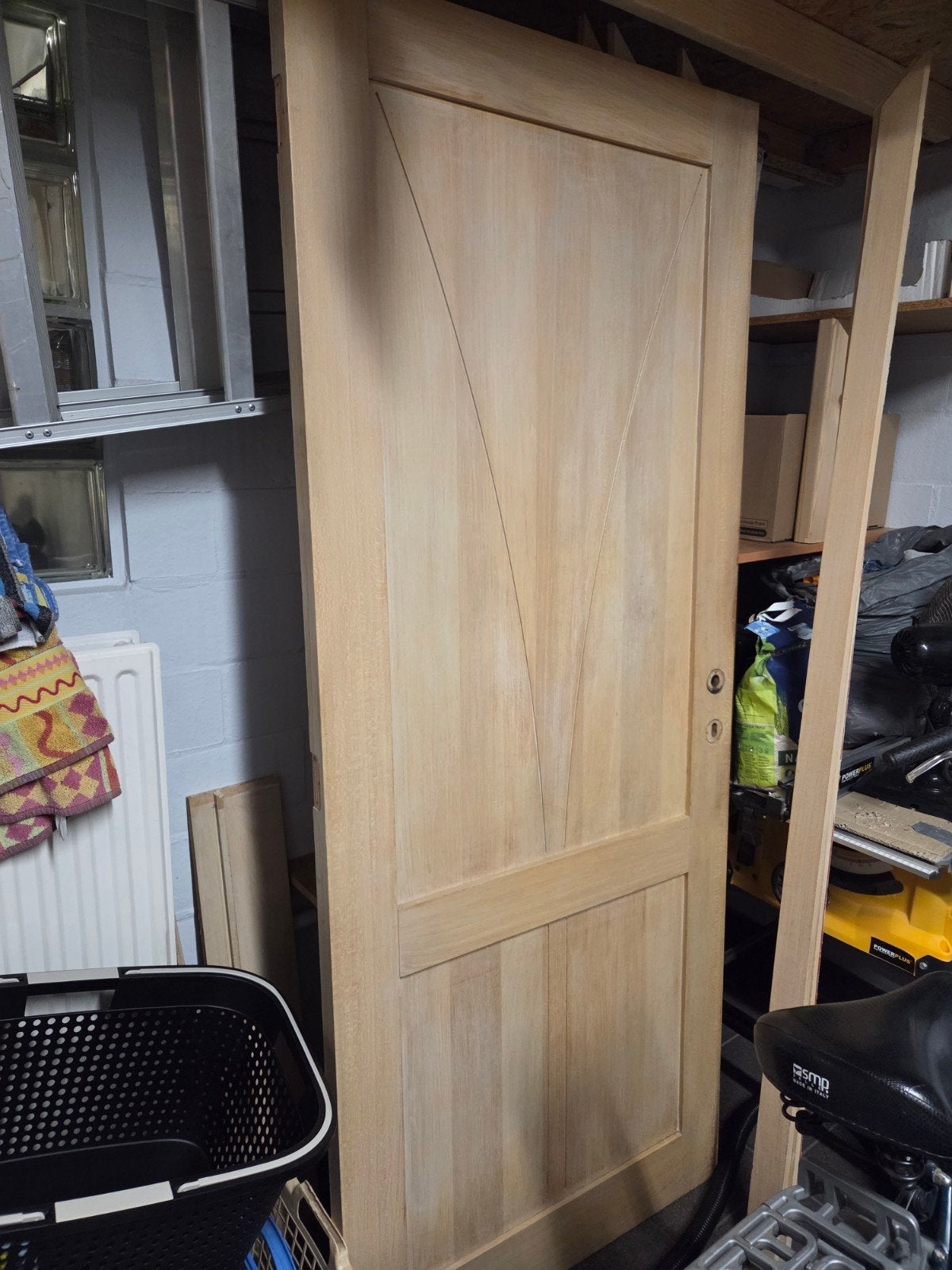 binnendeur Chinese eik, Doe-het-zelf en Bouw, Deuren en Vliegenramen, Ophalen, Hout, Binnendeur