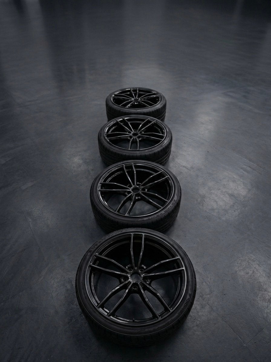20” M-Style Velgen 5x112 BMW/AUDI/MERCEDES Yokohama, Auto-onderdelen, Banden en Velgen, Ophalen, Gebruikt, 255 mm, Banden en Velgen