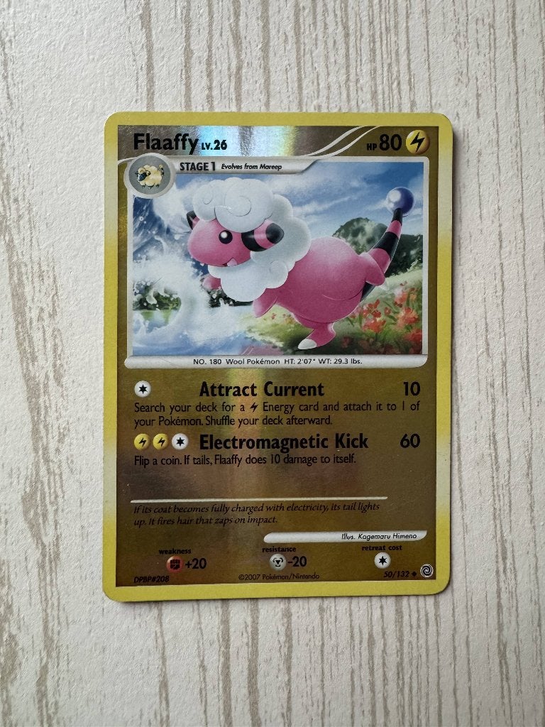 Flaaffy 50/132 – Reverse Holo - Secret Wonders, Enlèvement ou Envoi, Comme neuf, Cartes en vrac