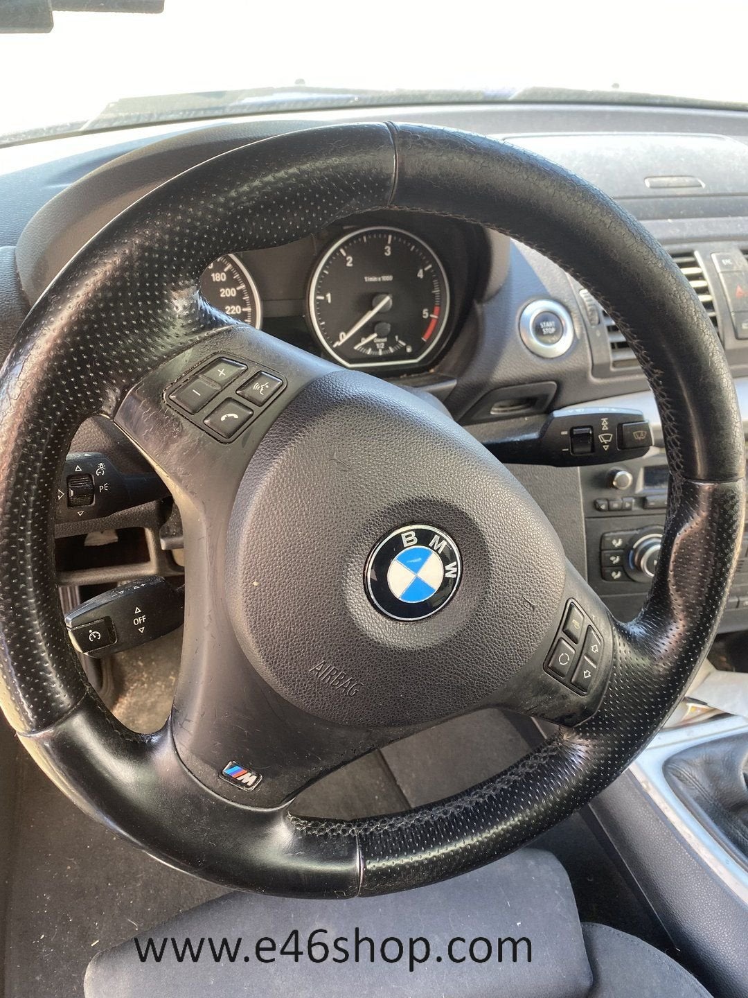 BMW 1 SERIE E87 2008 M STUUR MET AIRBAG, Auto-onderdelen, Gebruikt, -, Ophalen of Verzenden, -