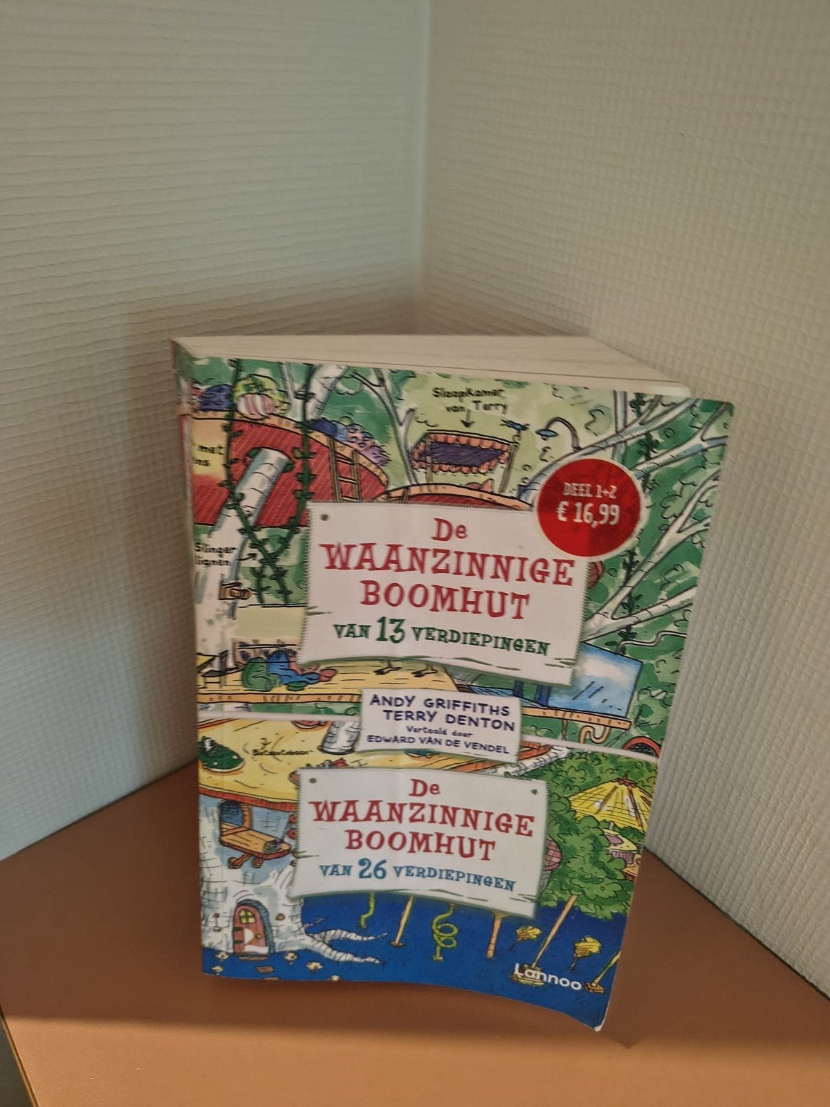 De waanzinnige boomhut van 13 en 26 verdiepingen, Ophalen, Andy Griffiths