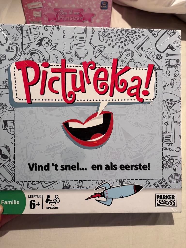 Gezelschapsspel Pictureka, Hobby en Vrije tijd, Ophalen, Zo goed als nieuw