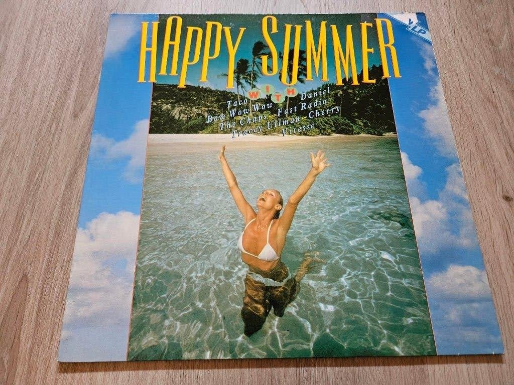 LP Various - Happy Summer With..., LP, Gebruikt, Ophalen of Verzenden, Complilatie