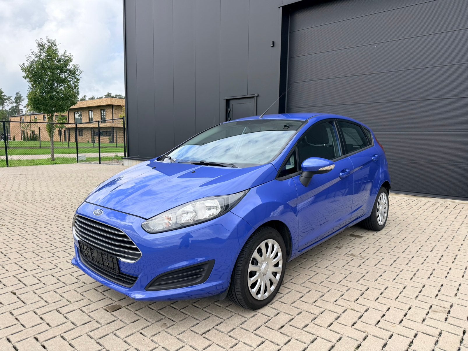 Ford Fiesta 1.25 benzine - 2013 - Facelift, Stof, Zwart, USB, Blauw
