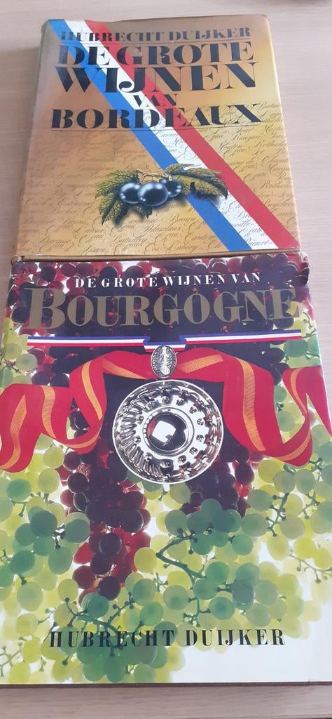 2 wijnboeken: Bordeaux en Bourgogne, Ophalen